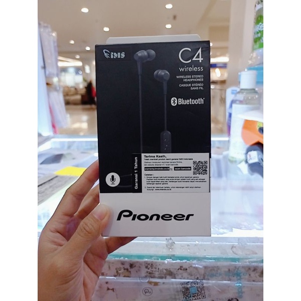 HF/Headset Bluetooth PIONEER C4 Wireless SE-C4BT(B)
