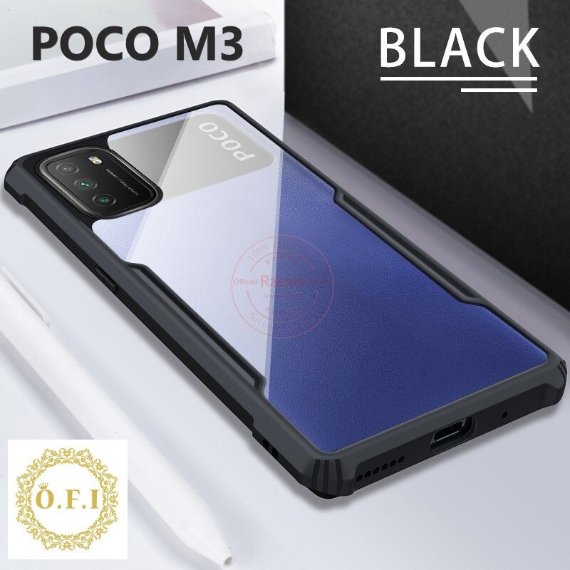 PROMO Case Poco M3 2020 Shockproof Transparent Softcase Anti Fall Xiaomi Poco M3
