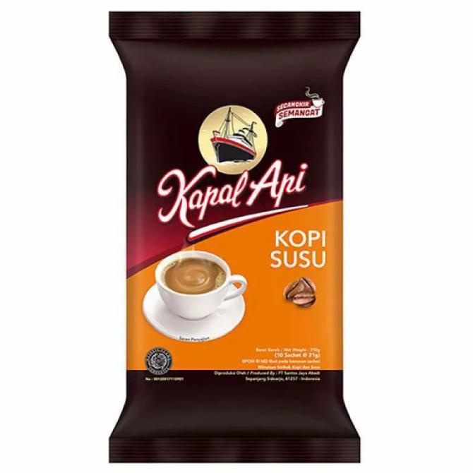 

Berkualitas Kapal Api Kopi Susu 10 Sachet X 31Gr Terbatas