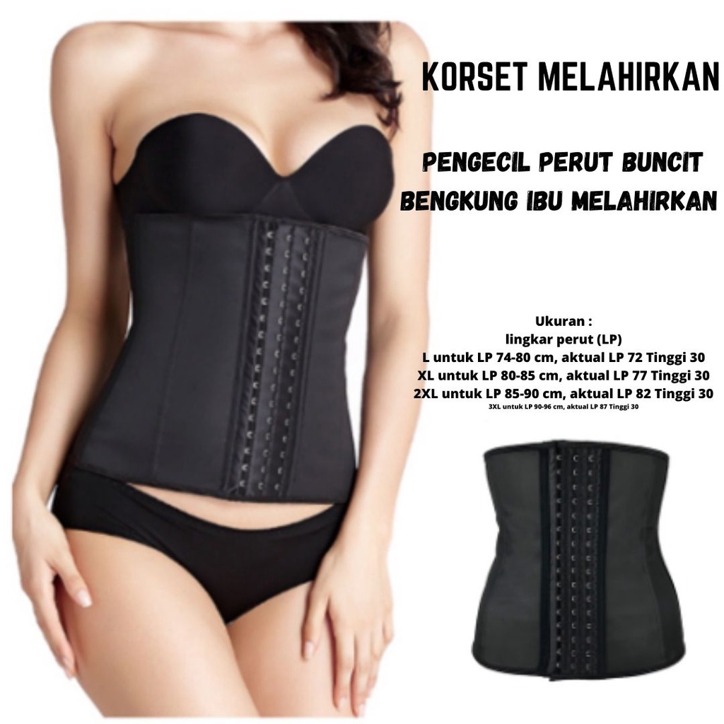 Korset Melahirkan Stagen Hamil Pengecil perut buncit bengkung ibu melahirkan gurita perekat panjang