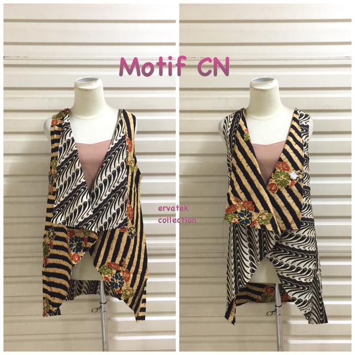 Sangat Laku Rompi / Balero / Cardigan / Outer Luaran Batik Pendek Fashion Wanita