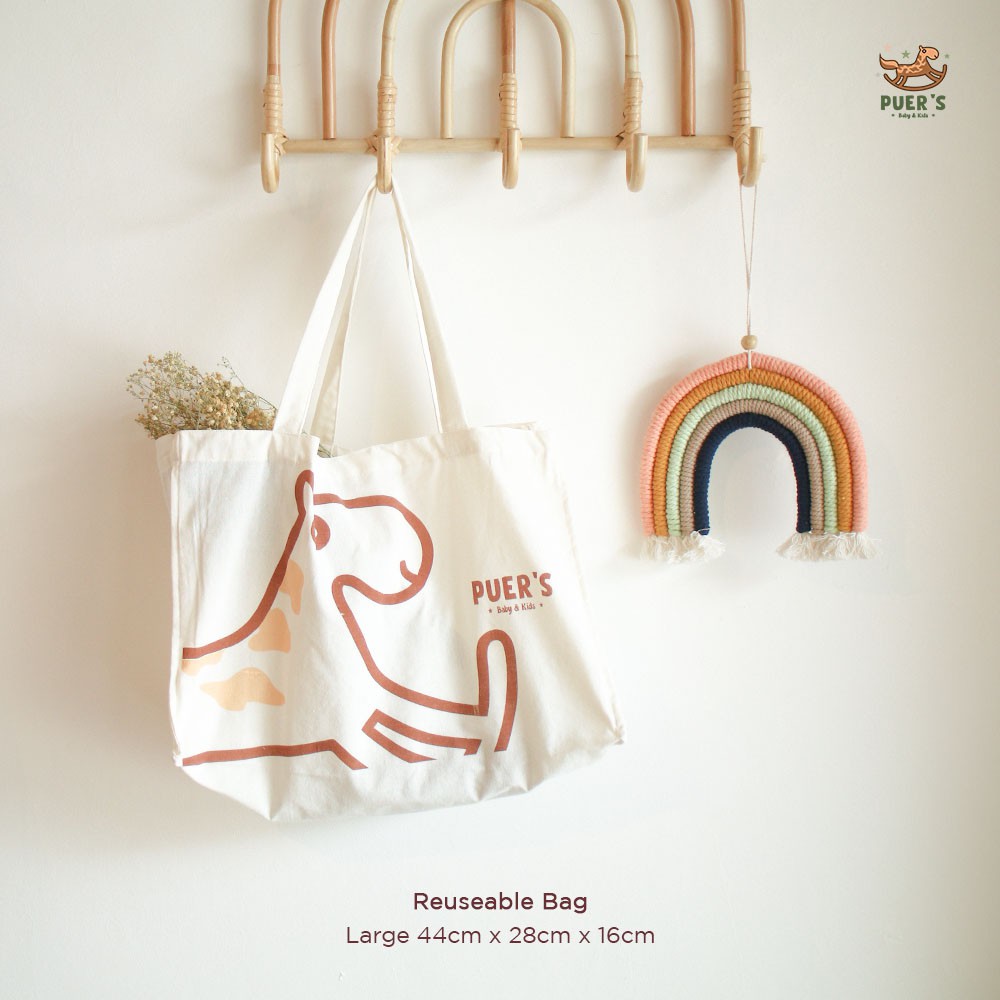 REUSEABLE BAG (TAS BELANJA/GROCERY BAG) PUER'S