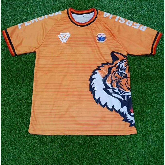 BI9 SALE JERSEY PERSIJA TRAINING TIGER ROAR ORANGE LIGA 1 GRADE ORI SDWD