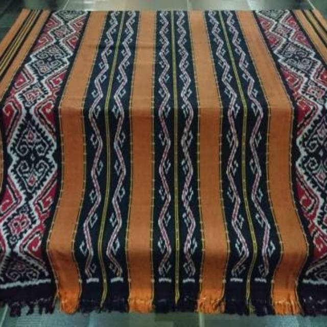 Kain Troso Tenun Ikat Etnik Motif Ambon Nusantara 10 Baju Dress Shopee Indonesia