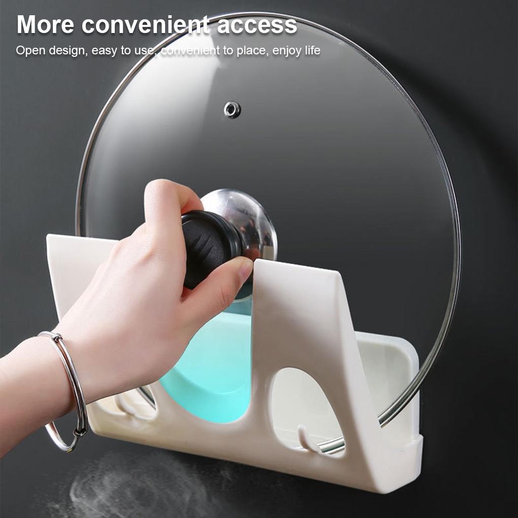 Rak Holder Penyimpanan Spatula Sendok Masak Model Gantung Dinding Dengan Perekat Untuk Restoran (house2020)