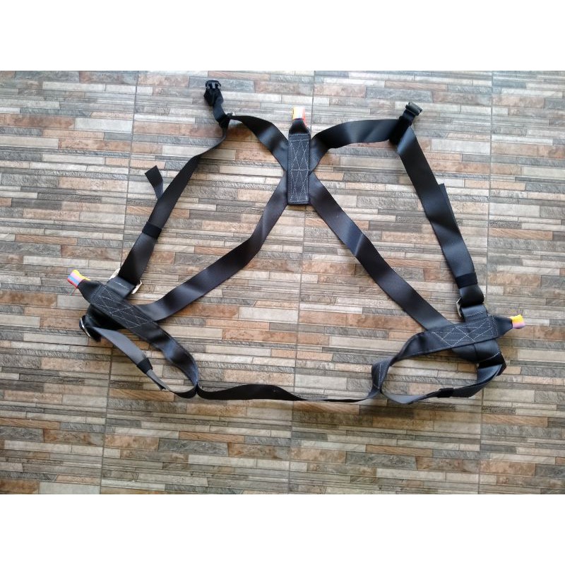 harnes full body keamanan panjat full harnes harnes ori dmm safety pemanjat gedung harnes climbing