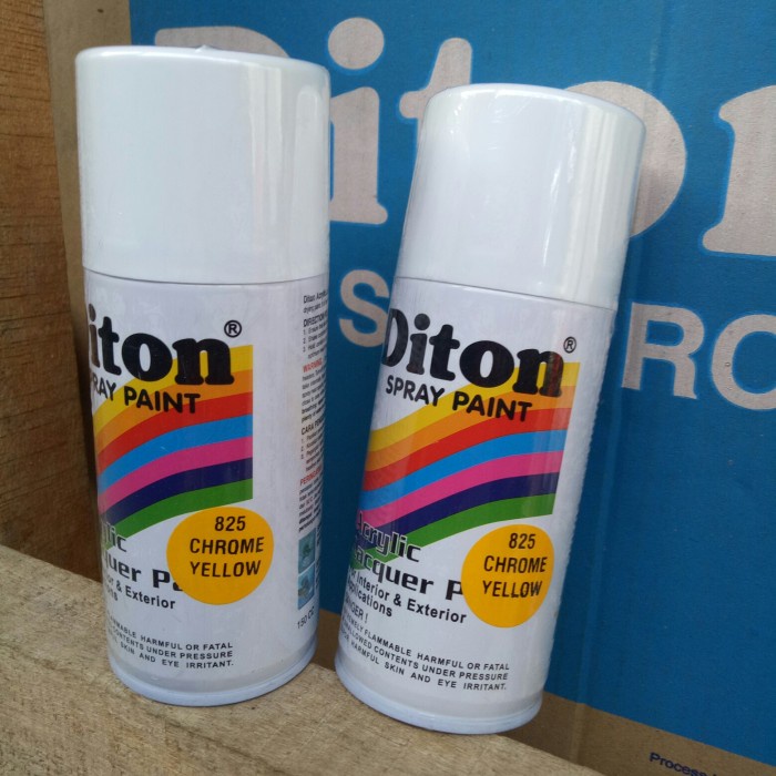 Pilok Pilox Diton Chrome Yellow / Kuning 825 150cc redi stok