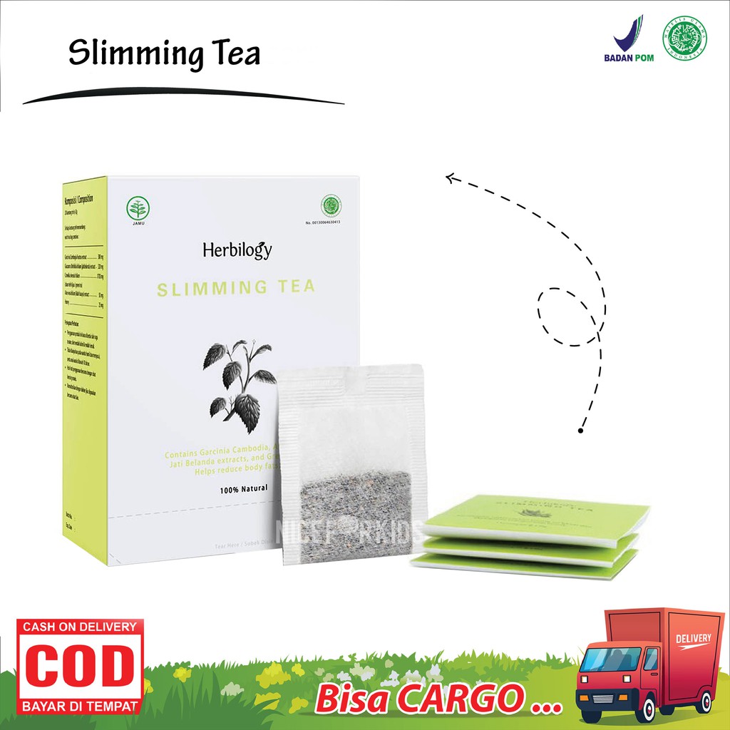 Herbilogy Slimming Tea (isi 20)