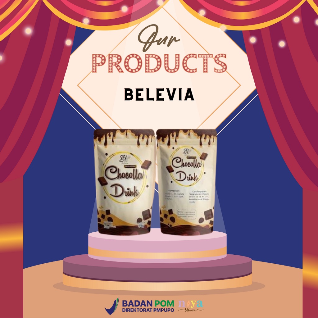 [1+ GIFT] Belevia Colagen Chocolla Drink