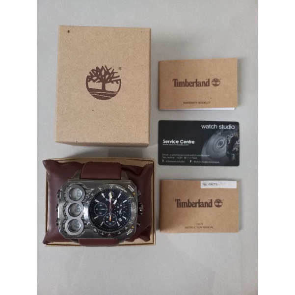 (bisa nego) Preloved Jam Tangan Timberland Ori. Ada sertifikatnya.
