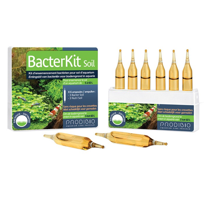 Prodibio BacterKit 6 Vials Bacter Kit Aquascape Nutri Soil Vial Ampul