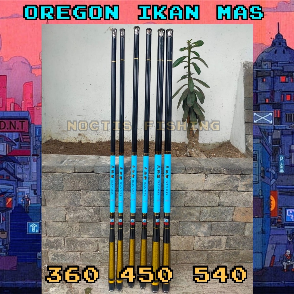 OREGON IKAN MAS joran tegek