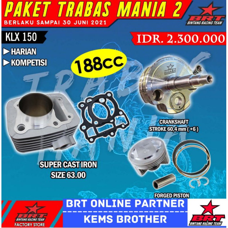 PAKET TRABAS BRT KLX MANIA 2