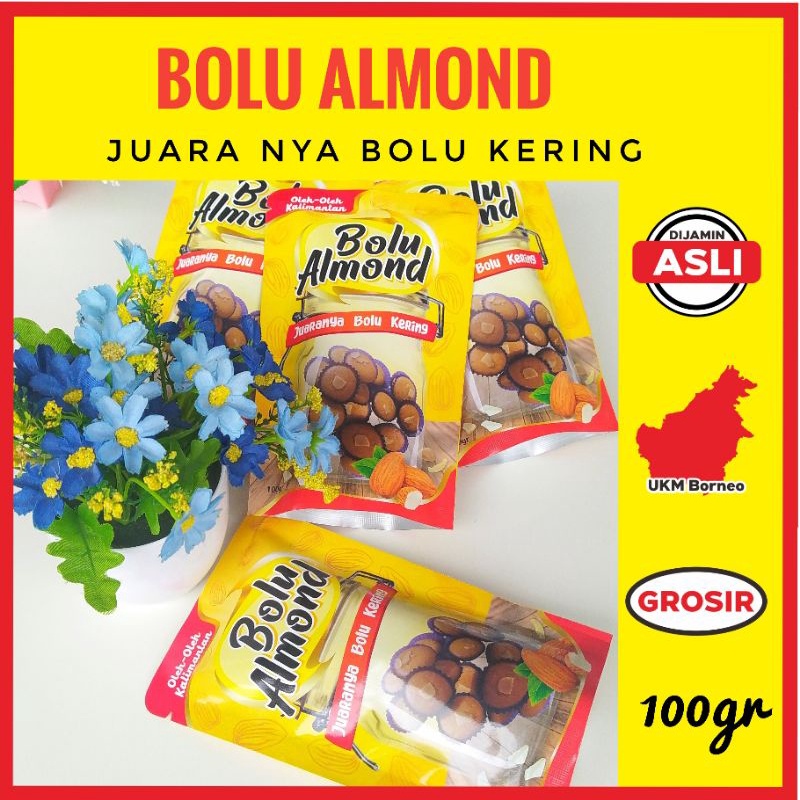 

Bolu Almond Pouch Dian Jaya Oleh Oleh Banjarmasin Kalimantan