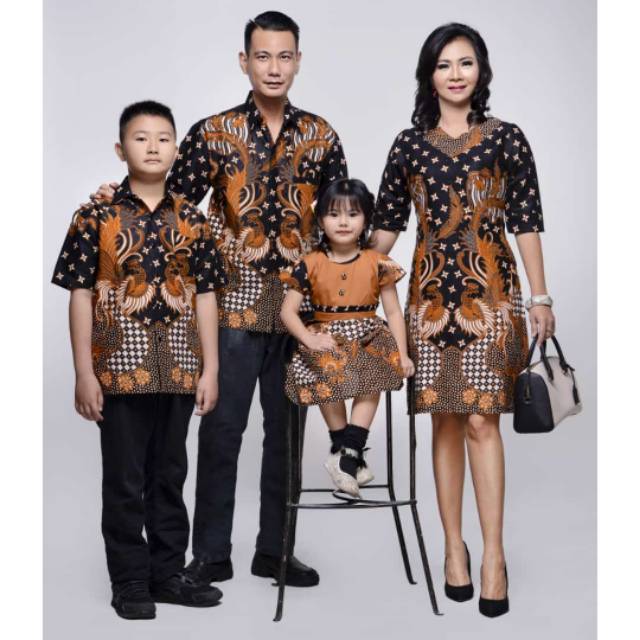 Srmbt Dress Rihanna Pola Burung | Pabrik Baju Batik Couple ...