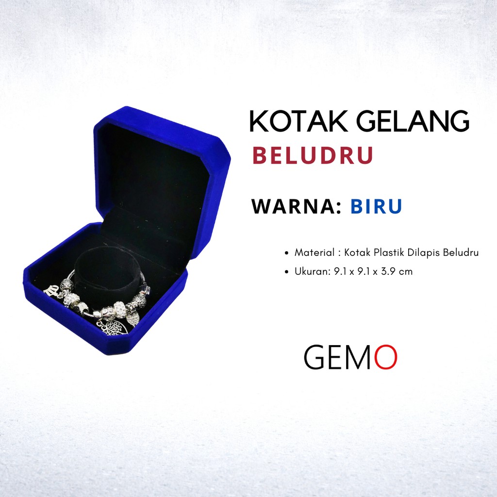 KOTAK PERHIASAN BIRU BELUDRU JEWELRY BOX SET CINCIN KAWIN GELANG KALUNG ANTING LIONTIN GIWANG UNIK, MURAH BLUDRU UNTUK SESERAHAN, HANTARAN NIKAH, PERKAWINAN, PERNIKAHAN, TUNANGAN, MAHAR