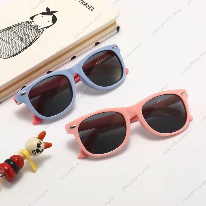 Fashion Retro Kids Polarized UV400 Sunglasses