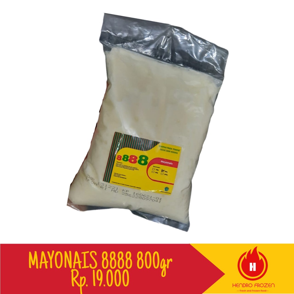 

MAYONAISE 8888 800gr