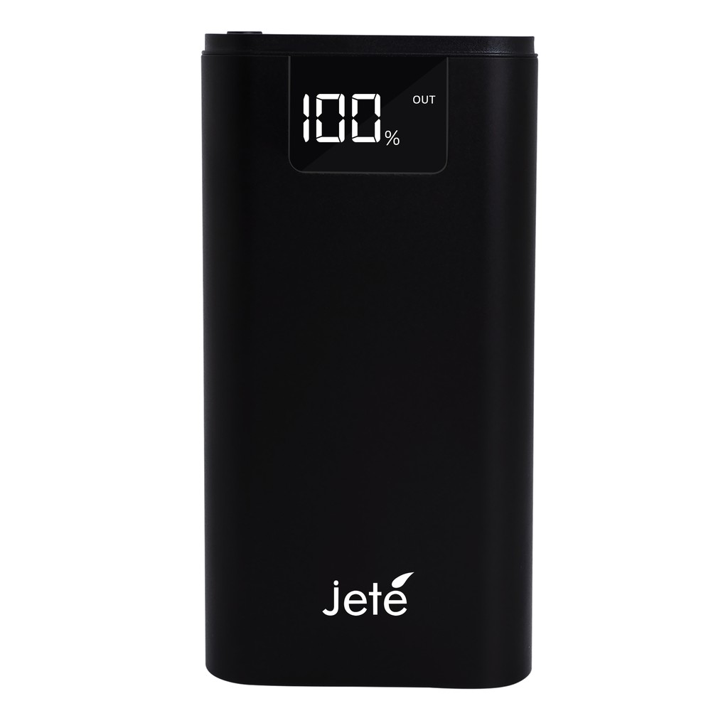 POWER BANK JETE SITIZ REAL 20000 MAH 2 INPUT MICRO &amp; TYPE C 2 OUTPUT MURAH