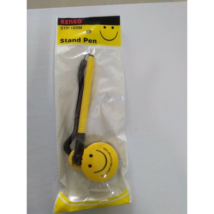 Pulpen Meja Smile / Stand Pen Kenko STP-18SM