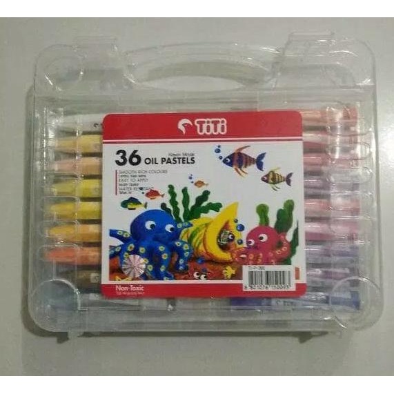 

Crayon Titi 36 Warna Oil Pastels / Krayon 36 Warna Titi Oil Pastels
