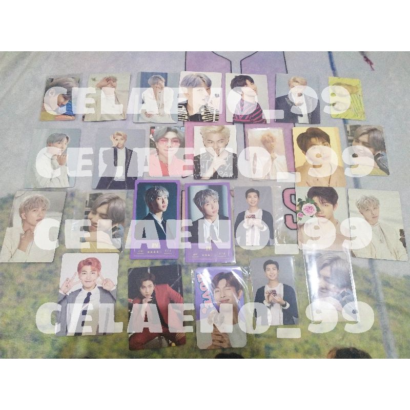 (Ready) BTS PHOTOCARD RM KIM NAMJOON 5TH MUSTER, CECI, MEMORIES 2017