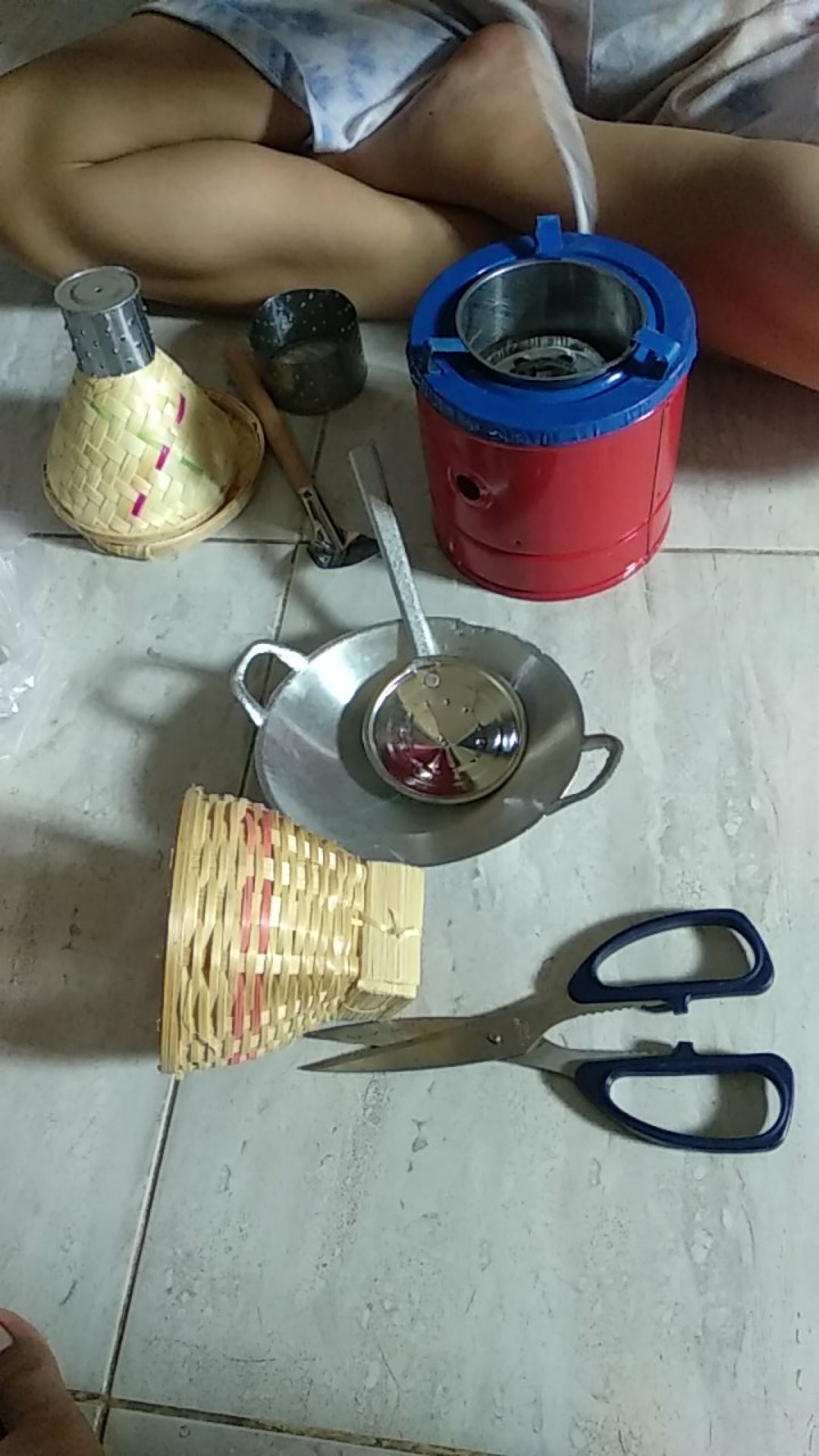 Mainan Masak Masakan (paket B) Mainan Anak Perempuan Mainan Alat Dapur Alat Masak Tradisional 10 Pcs