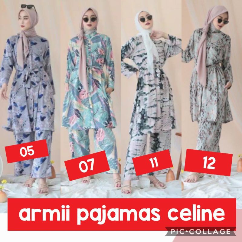 one set armii pajamas armii.id baju tidur piyama