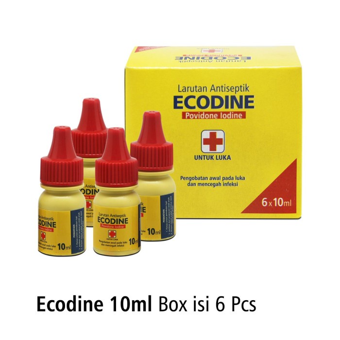 Ecodine 10 ml pak isi 6 btl OJ2