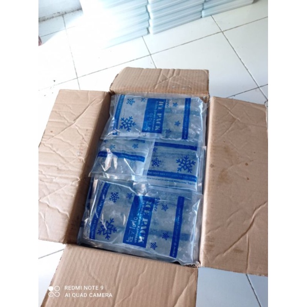 ice gel kemasan 500 gram food grade bisa untuk pemanas dan pendingin dry ice gel ice gel thermafreeze murah dingin tahan lama