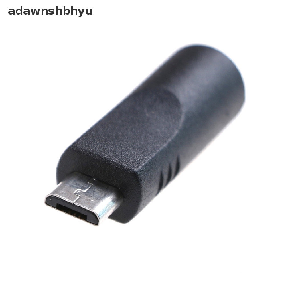 Adawnshbhyu 2pcs 3.5mm x 1.1mm Female To Micro USB 5pin Male DC Converter Charger Adapter