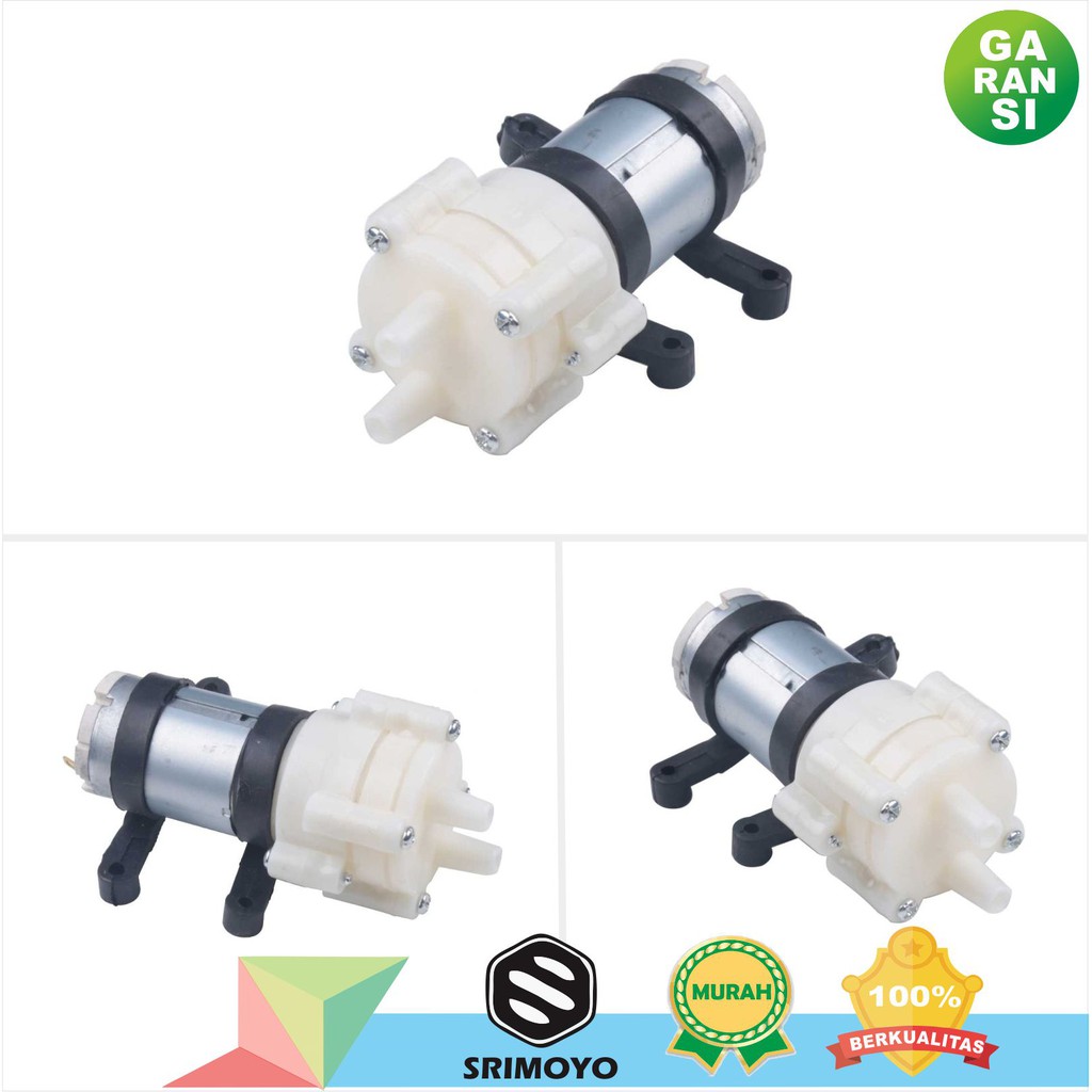 Pompa Air Mini Aquarium Untuk Sedot Kotoran Super Kuat 700 ml/det 12V