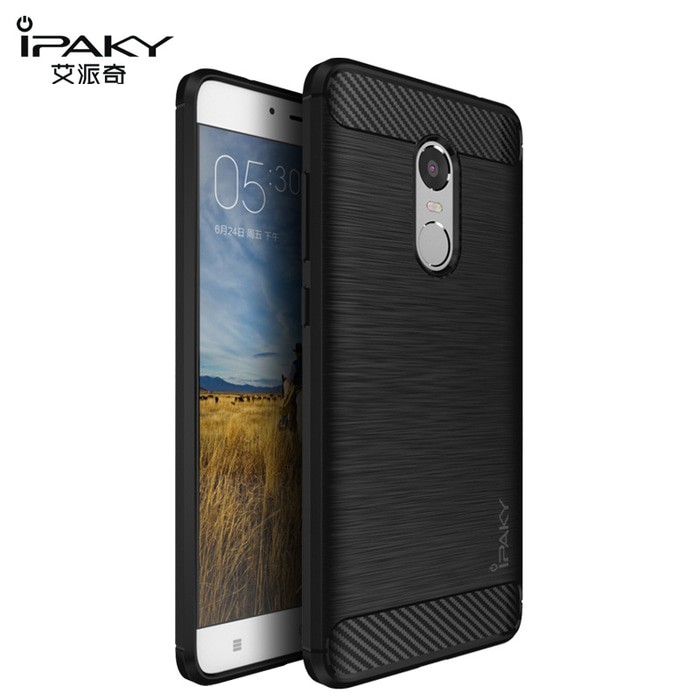 OBRAL SoftCase Ipaky Carbon Fiber Xiaomi Redmi Pro Dual Camera 5 5 Soft Case