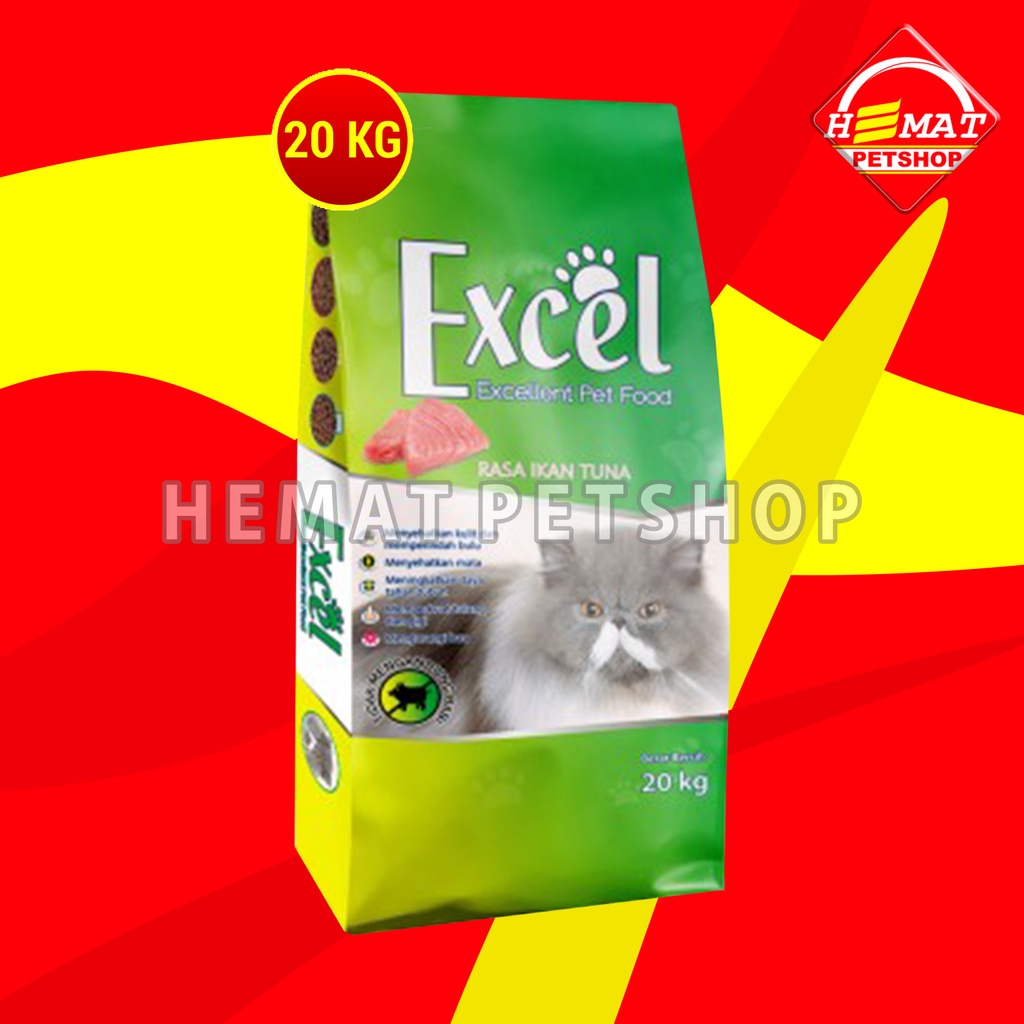 [GOSEND] Makanan Kucing / Cat Food Excel 20 kg