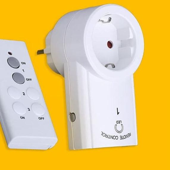 Stop kontak remote Socket remote Steker remote 433Mhz soket wireless