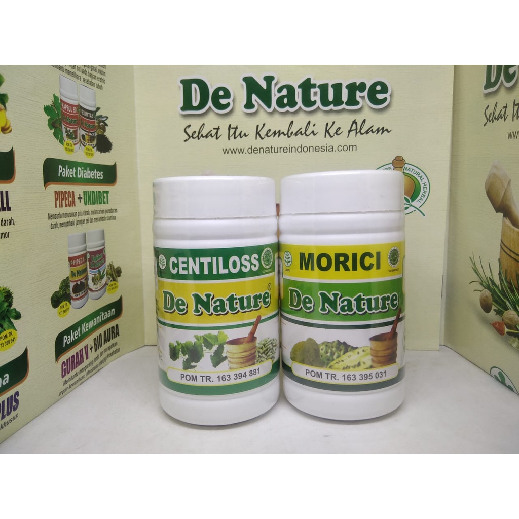 Centilos Morici Habatop 3in1 Obat stroke Herbal De Nature