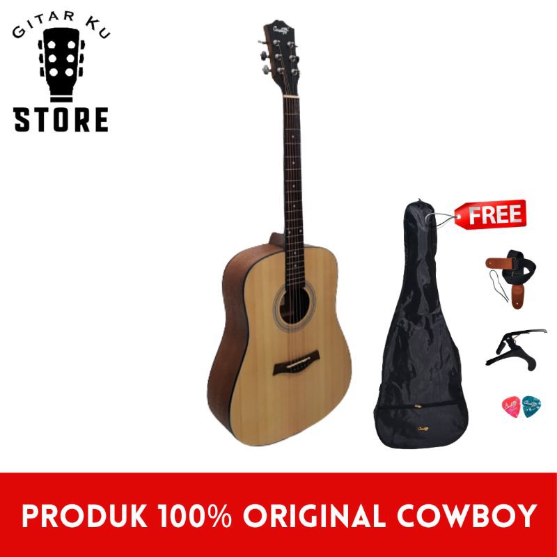 Gitar Akustik Jumbo Cowboy GW-240NA GW-240NA Original