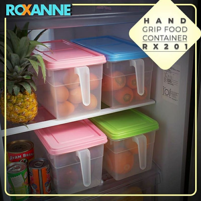 Food Kontainer Serba Guna / Roxanne Hand Grib Food Container Set 3