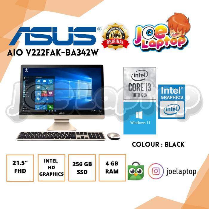 Asus AIO V222FAK-BA342W Black i3 10110U Win11