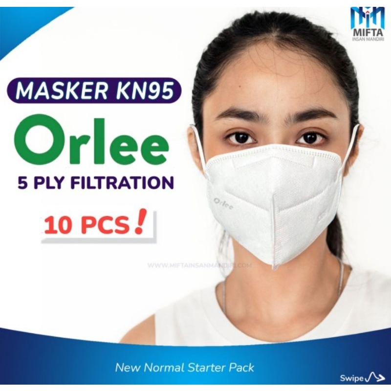 Masker KN95 Orlee 1 pack isi 10 pcs