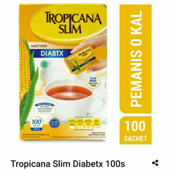 

Tropicana Slim Diabtx 100's