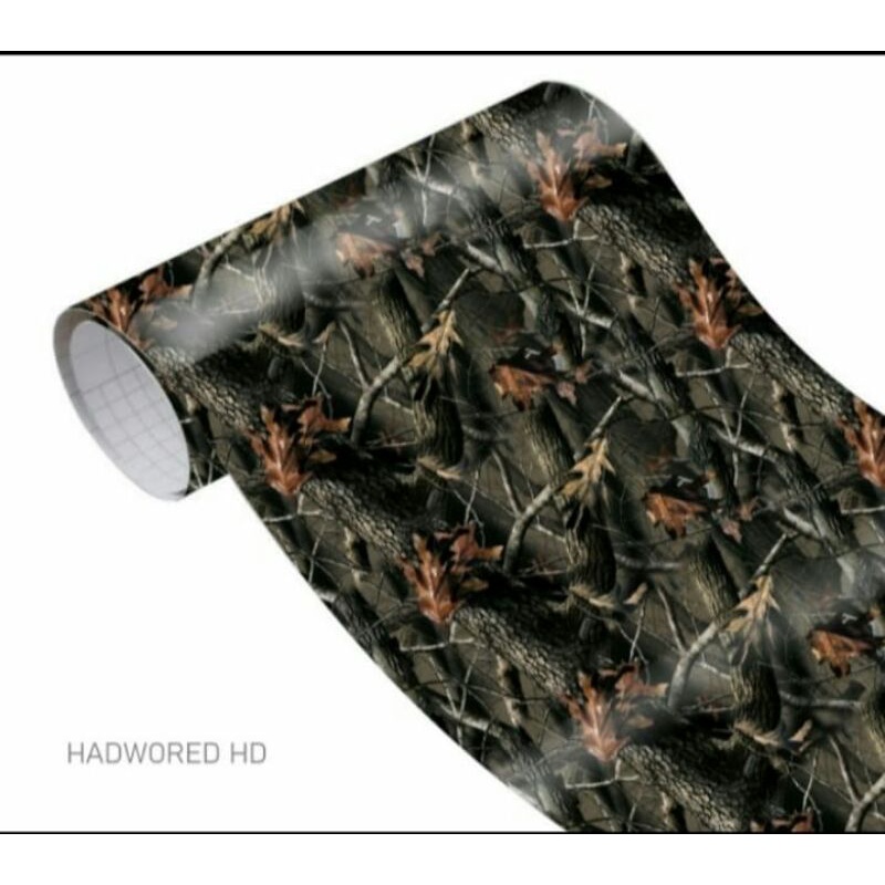 

Stiker Camo Hadwored HD/Camoflase Ukuran 100x50cm
