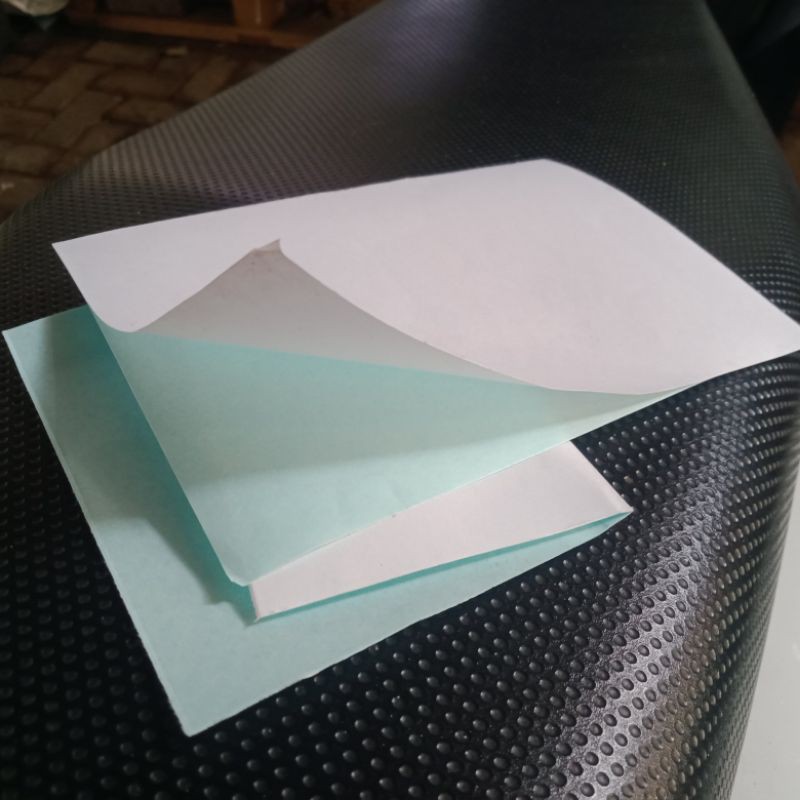 

stiker label HVS(DOFF) A6 (10.5 x15)cm relis BIRU 1 pack@ 100 pcs