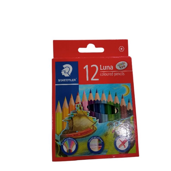 

Staedtler pencil pendek 12 Luna Coloured Pencils