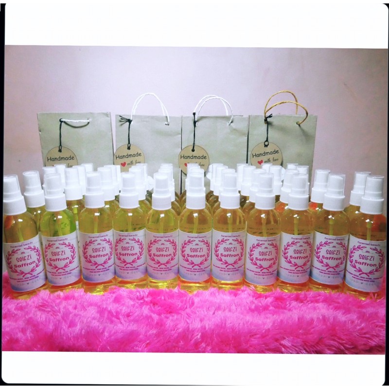 SAFRON FACEMIST DENGAN KANDUNGAN AIR OXY