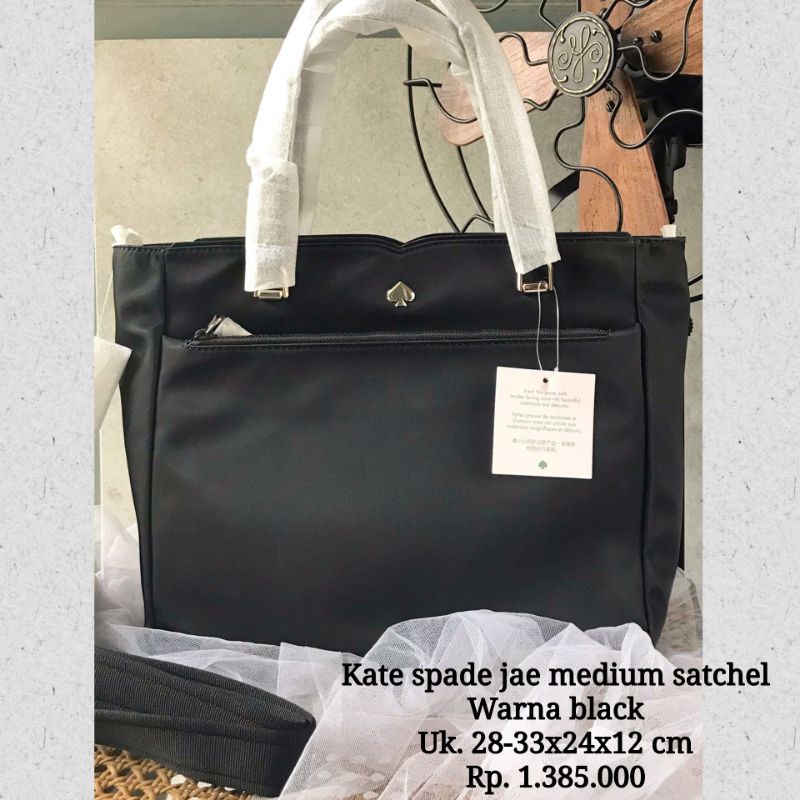Kate Spade Jae Medium Satchel black