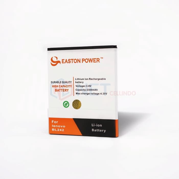 BATERAI / BATTERY / BATRE LENOVO BL242 / A6000 EASTON DOUBLE POWER