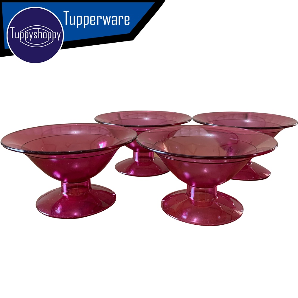 Dessert Cup Ice Cream Pink Lucu Tupperware Serbaguna