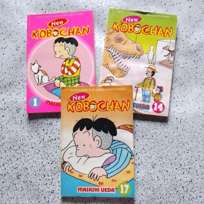 Buku Set 3 Komik New KOBO - CHAN No. 1,14 &17 + Masashi Ueda
