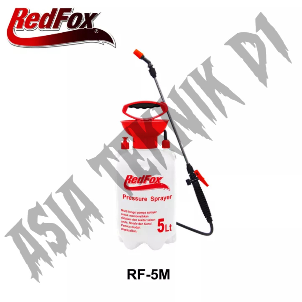 Redfox Pompa Semprot Hama Manual 5 L Tengki/Tangki Semprot Hama Pompa Solo RF-5M